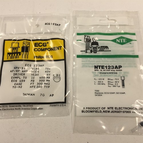 Nte ecg nte123ap - nte,