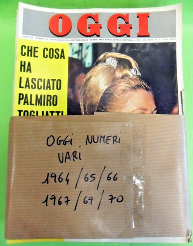 Oggi rivista numeri vari - oggi, 1964