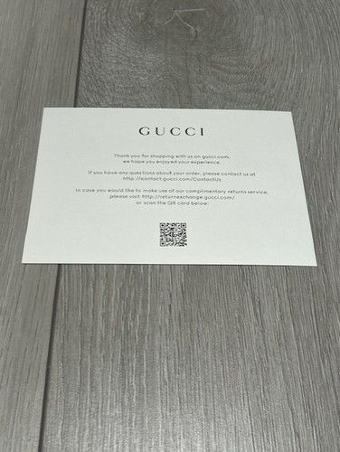Gucci logo bianco cartolina - logo,