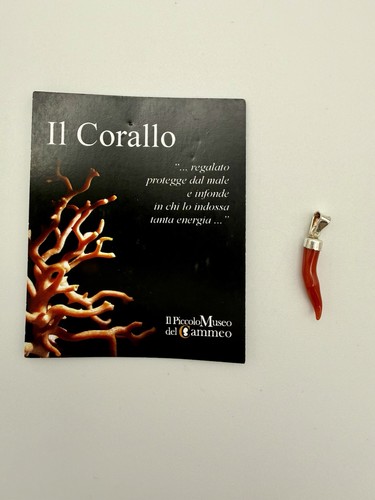 Ciondolo corno portafortuna - ciondolo,