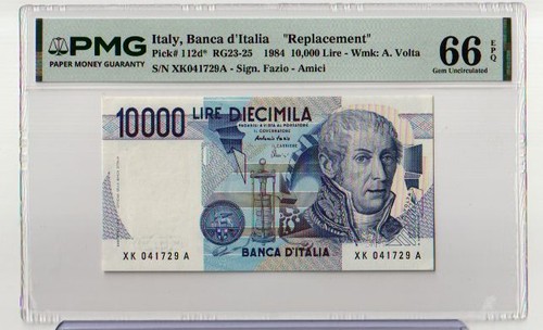 Italia 10000 lire 1984 volta - italia,