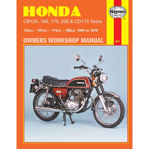 Honda cb125 cb160 cb175 cb200 - cb125,