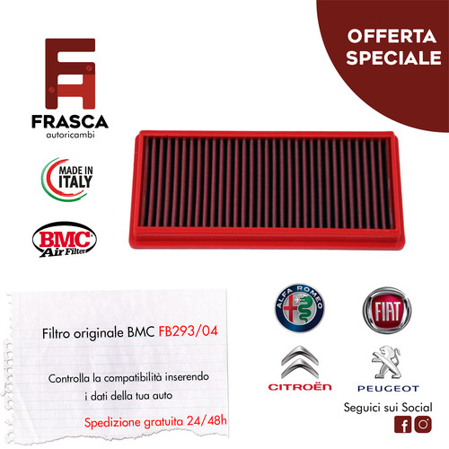 Filtro aria sportivo bmc - filtro,