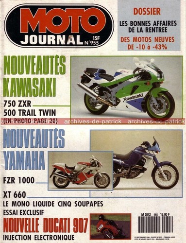 Moto journal 955 essai test - journal,