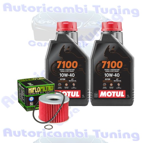 Kit tagliando olio motul 7100 - olio,