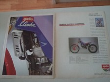 advertising Pubblicità 1989 MOTO APRILIA CLIMBER 280 TRIAL