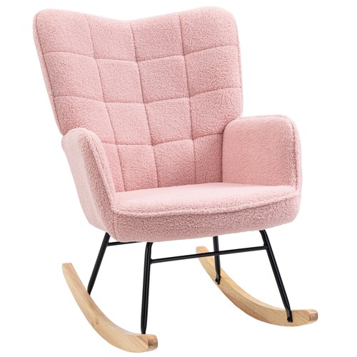 Homcom sedia dondolo con - sedia, a