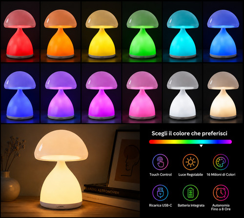 Lampada notturna led - lampada,