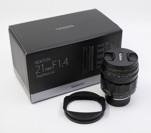 Voigtlander nokton 21mm 4 - 21mm, f1.4