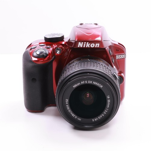 Nikon d3300 dslr rossa 24mp - dslr,