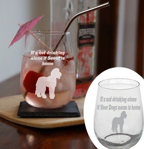 Bicchiere gin vino inciso - bicchiere,