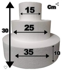 Set 3 Piani Polistirolo, Disco