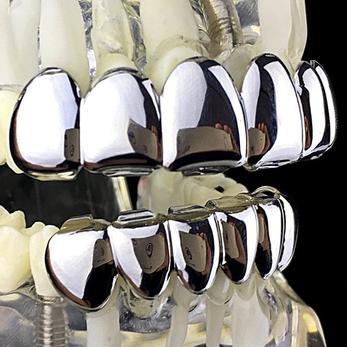 Grillz set denti tagliati - grillz, più