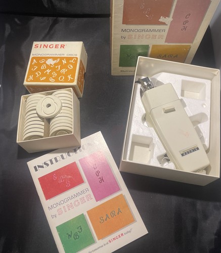 Monogrammatore vintage 1969 - monogrammatore,
