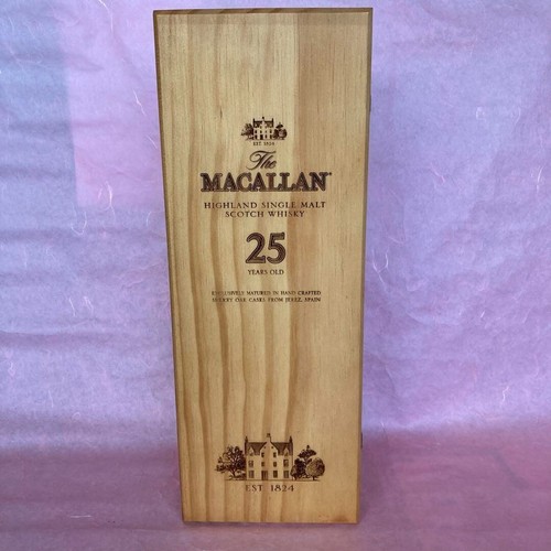 Scatola vuota macallan anni - macallan, 25