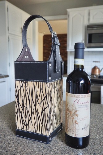 Porta champagne vino legno - in,