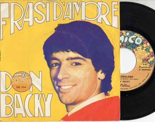 Don backy disco made - g, in