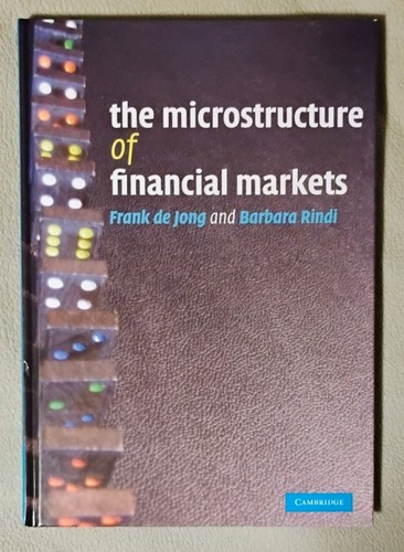 Microstructure financial - of,