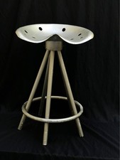 DESIGN STILE FRATELLI CASTIGLIONI MEZZADRO SEDIA sgabello INDUSTRIALE BAR PUB