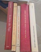 Lotto 5 Libri Storia dei Papi