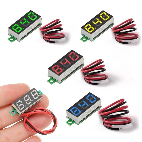 Voltmetro led mini incasso - led,