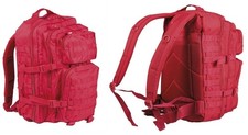 ZAINO TATTICO MILITARE 36LT ROSSO SOCCORSO C.R.I. US ASSAULT MIL-TEC 14002210