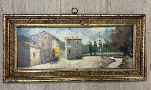 Olio tavoletta - olio, su