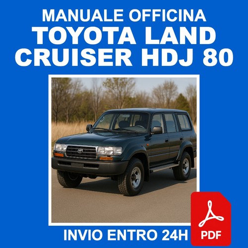 Manuale officina toyota land - toyota,