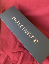 Cassa legno Vino Bollinger Champagne vuota