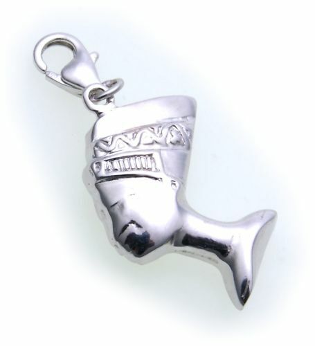 Charm nefertiti argento 925 - in,