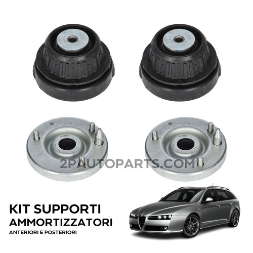Kit supporti ammortizzatori - kit, 4