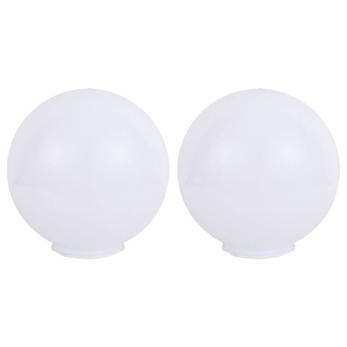 Pcs lampe boule - 2, abat