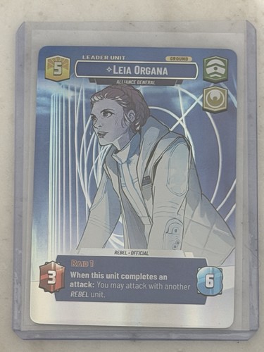 Star wars unlimited - unlimited, leia