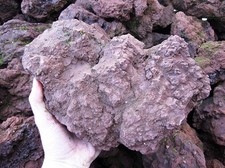 Lapillo vulcanico rosso - ,, lava