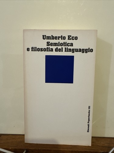 Umberto eco semiotica - eco, e