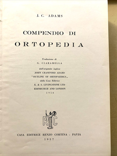 Compendio ortopedia j - di,