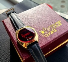 Phasar Quartz LED vintage con scatola originale e manuale