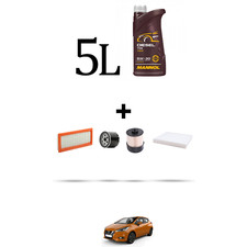 HOFFCAR Kit tagliando 4 FILTRI