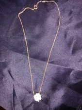 collana  girocollo  mis. 41  elegante e semplice  anallergica catenina dorata