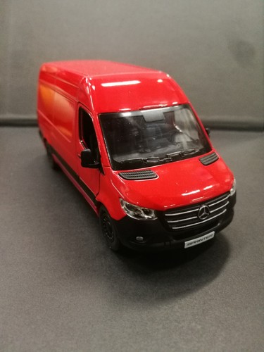 Mercedes benz rosso - rosso, kinsmart