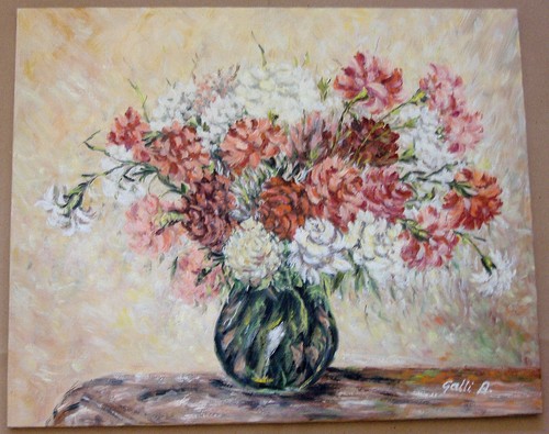008 quadro dipinto olio - dipinto, su