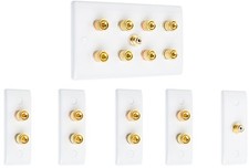 Kit completo piastra frontale da parete altoparlante surround 4.1 slim