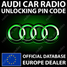 AUDI RADIO PIN CODICE SBLOCCO CHORUS CONCERT GAMMA SYMPHONY NAVIGAZIONE PLUS RNS-E