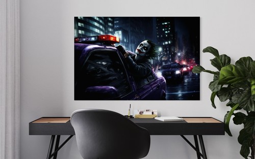 Quadro tela joker batman - quadro, su