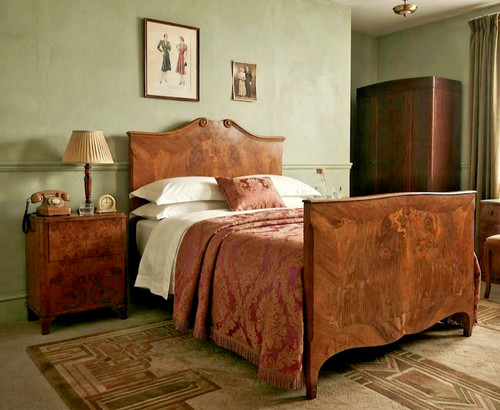 Letto singolo completo noce - completo,