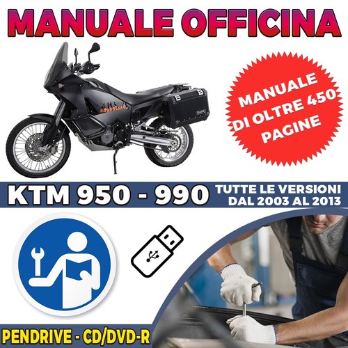 Manuale officina ktm 950 990 - 950,