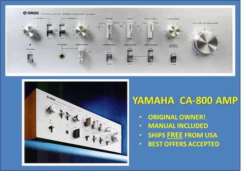 Yamaha 800 integrated - ca-800,