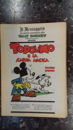 Topolino messaggero - messaggero,,