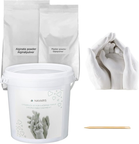 Kit copia calco gesso - gesso, mani