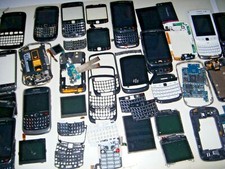 GRANDE STOCK BLACKBERRY RICAMBI ORIGINALI TELEFONI COVER LOTTO VINTAGE RARI